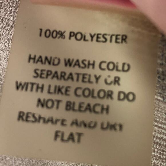 Watercolor Stripe Semi-Sheer Top Ecru Brand Multicolor M - Picture 10 of 11